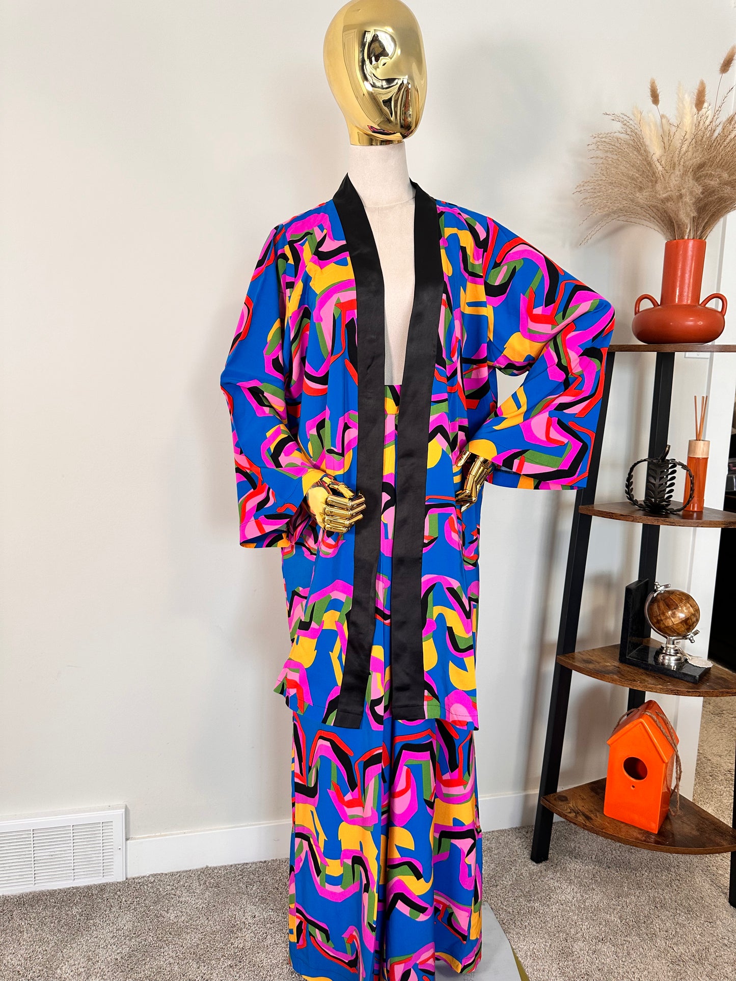 Blue Sapphire Robe (2 pcs)